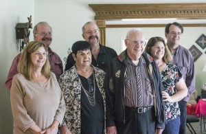 Five of the Eades kids and their parents, Susan and Jim Eades. The five kids there are: Mark, Cindy, Annette, Mike and Matt. Not shown: Kim.