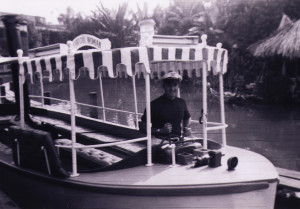 John Waite once worked as a Jungle Cruise skipper at Disneyland. This photo was taken in 1958.