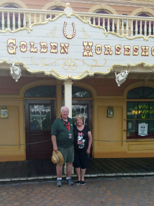 Carl and Sue Casebeer met at Disneyland while both were working in Frontierland. Him on the Mark Twain, her at the Golden Horseshoe.