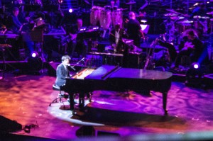 Jaimie Cullum brought his brand of exciting piano play to the Hyperion Theater Stage at Disney California Adventure for the Yamaha NAMM 2015 Concert.