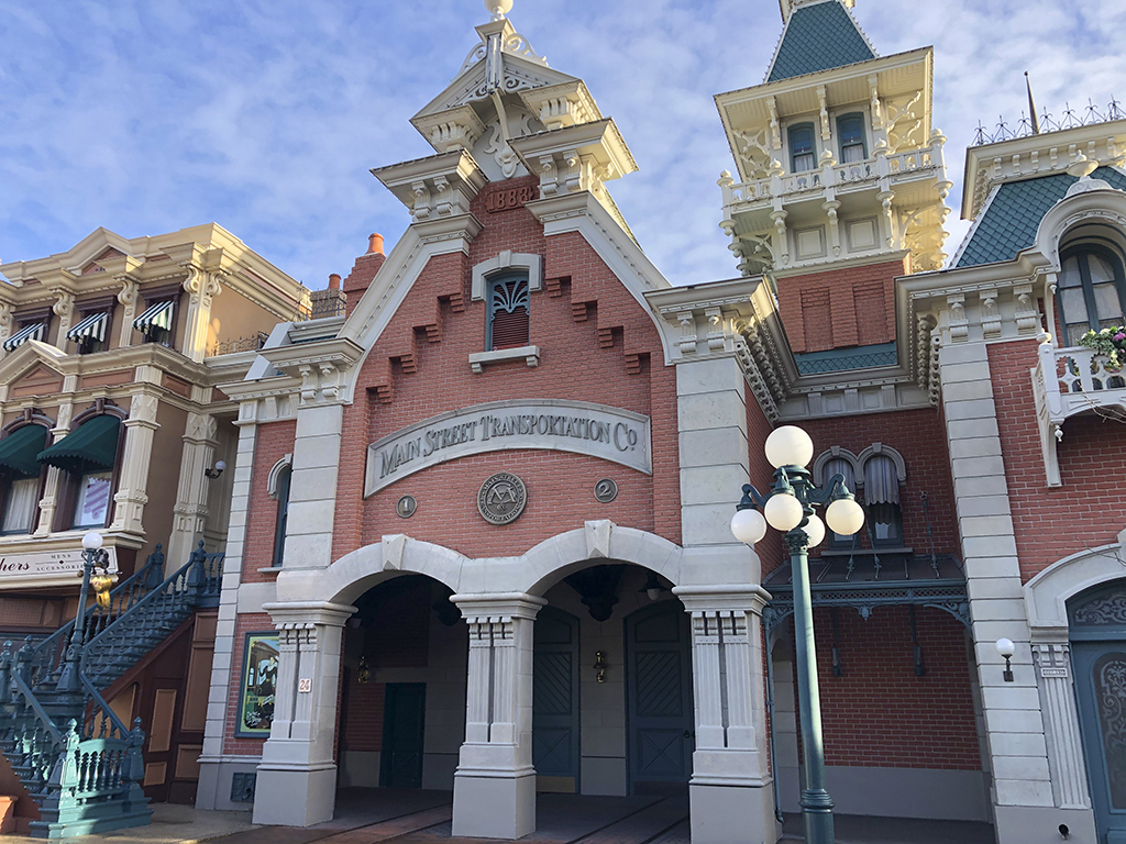 Main Street At Disneyland Paris Mark Eades Enterprises