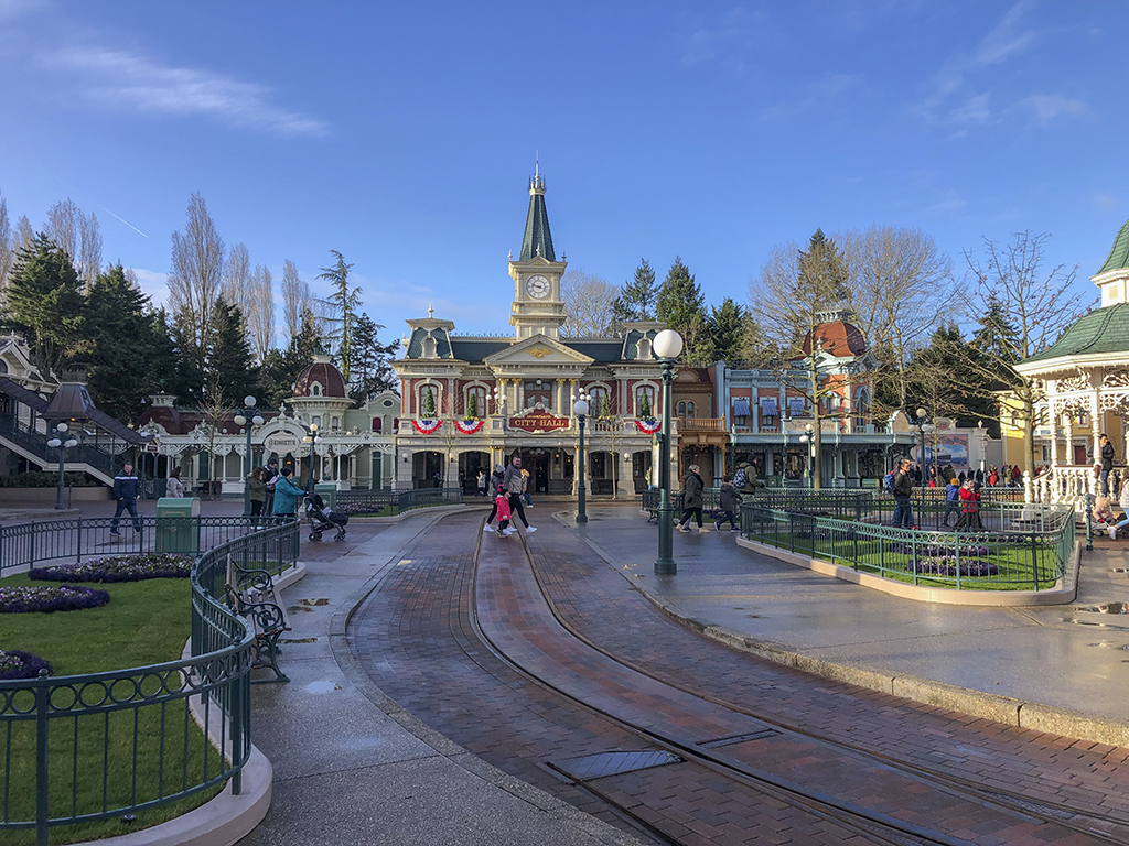 Main Street at Disneyland Paris